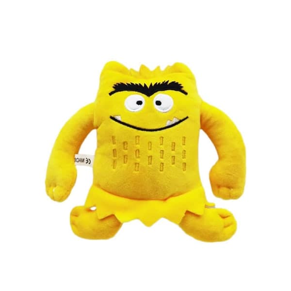 IC My Emotion Monster Plyschlelu Väri Monster Pehmolelu Lapset Punainen
