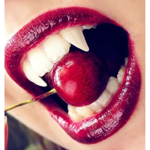 IC 3 Par Vampyr Tænder Vampyr Fangs Kit 3 Størrelser Tilpassede Fangs
