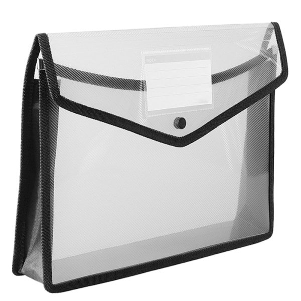 IC A4 filväska transparent filväska med stor kapacitet med business