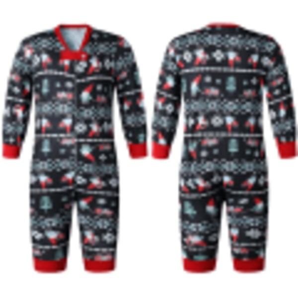 Julpyjamas för Familjen Matchande Set Barn Vuxen Baby 12-18 månader