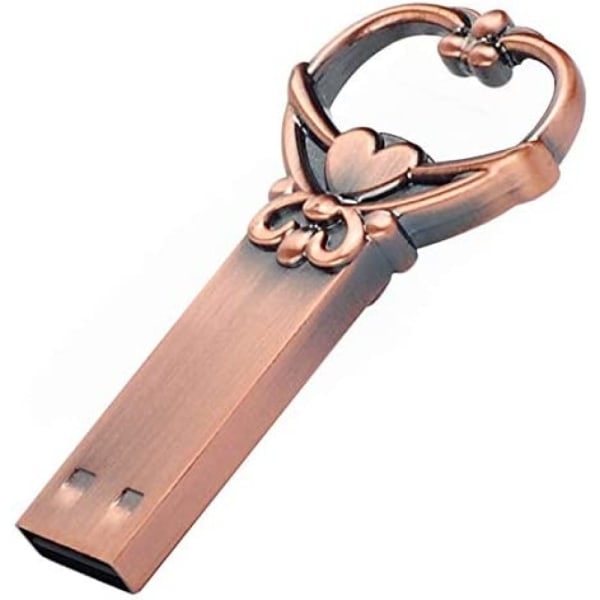 IC Kärleksknut USB-minne hjärtformat