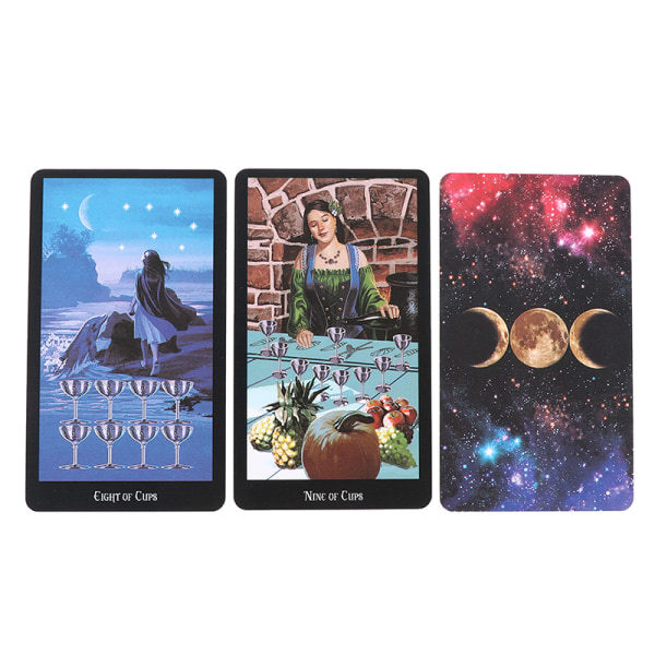 IC Häxa Tarotkort Engelska Brädspel Spådomsprofeti Multi Flerfärgad Onesize