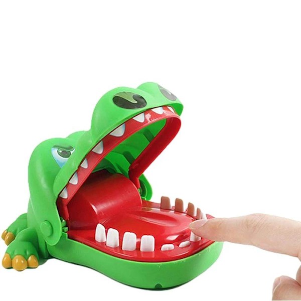 Krokodille-Tannlegen - Spill og lek for barn Green Grön