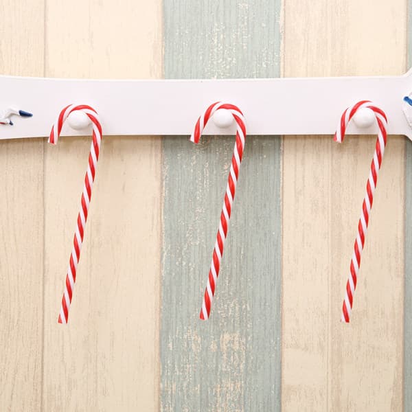 60 stykker juleplastgodteri Cane Christmas Twisted Candy Ca IC