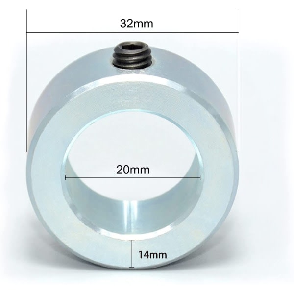 IC-sarja, jossa 4 säätörengasta, 20 mm:n vaunupyörät, 20x32x14 mm