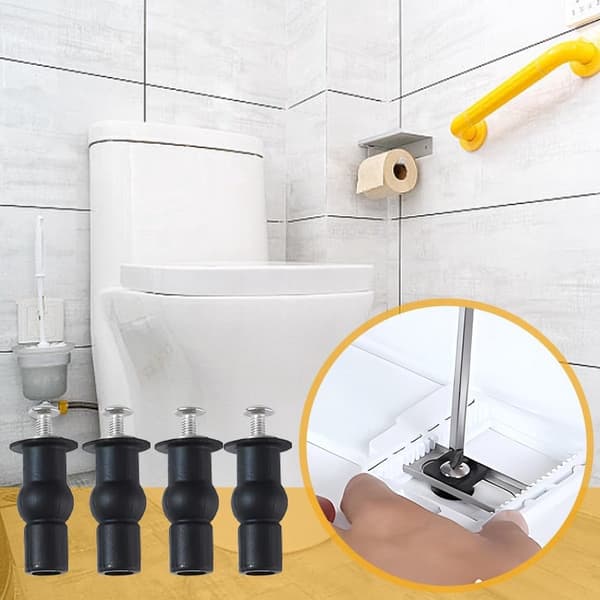 Pieces - Universal - Toilet Seat - Parts - for - Mounting Kit - Hinge Replacement Kit - Mounting Hardware