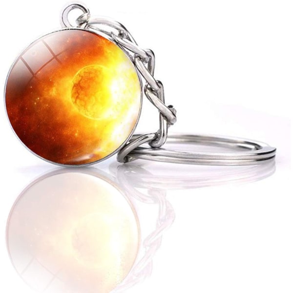 Solcellesystem Planet nøglering Tilbehør Pendul Glød I Mørket, Sol IC
