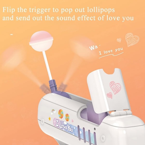 IC Lollipop lagringsleksaker, rolig godisleksak, överraskande klubba