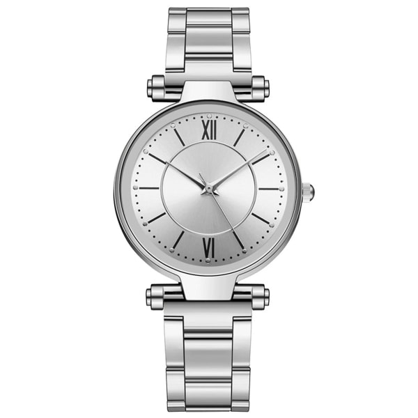 IC Slim Quartz Watch Watch för kvinnor i rostfritt stål