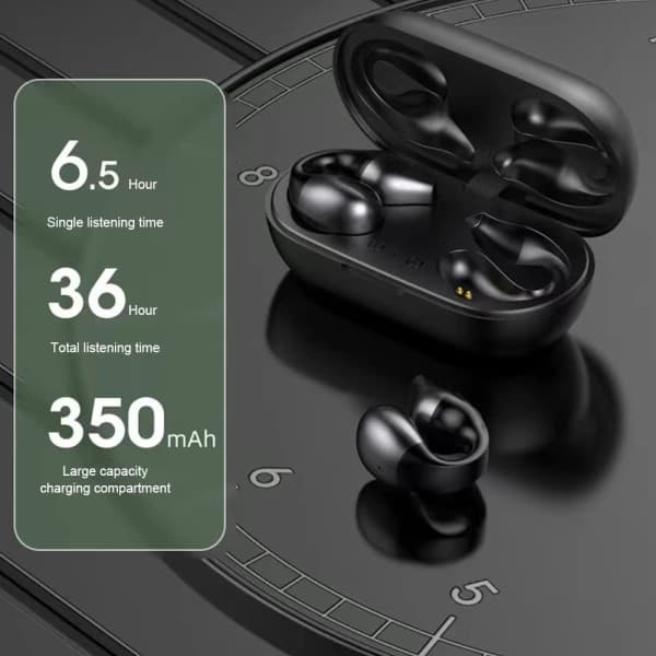 IC CNE luun johtavuus Bluetooth-kuulokkeet, korvaklipsit