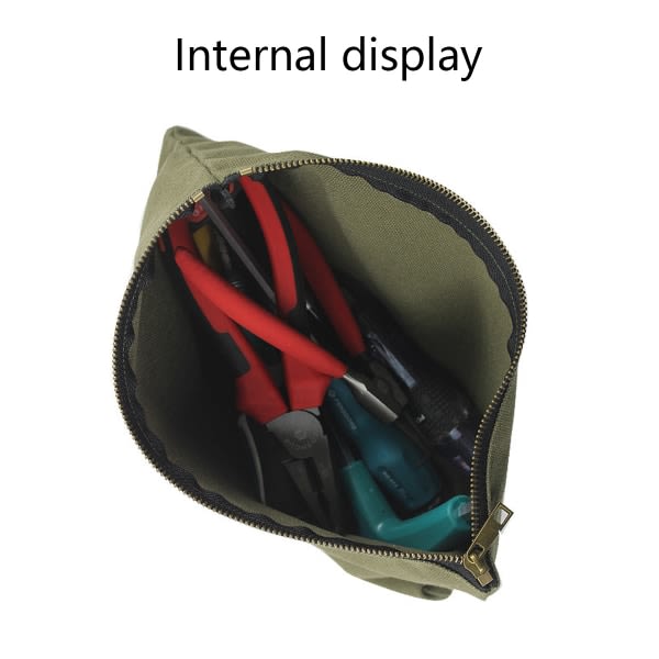 IC 4-pack Canvas Verktygsväskor - Heavy Duty Canvas Verktyg Multipurpose
