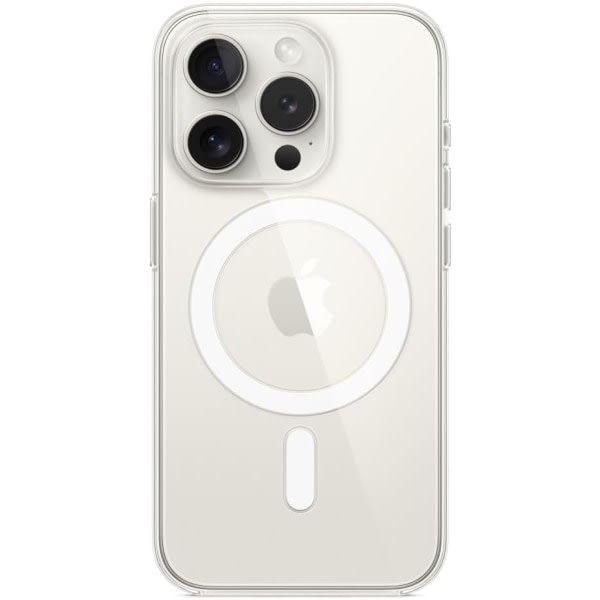 IC Apple Transparent ska med MagSafe till iPhone 15 Pro
