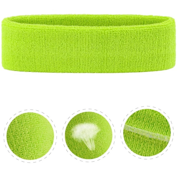 IG Svettband Pannband Armband Set