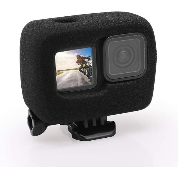 IC Windslayer - etui til Gopro 10 Hero 9 Vindtæt støjreducerende etui