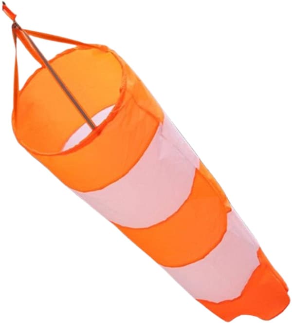 Ripstop - vindpølse - vindretning - hastighetsindikasjon - 80 - cm - Profesjonell - flyplassvindpølsepose - Flyplassvindpølse