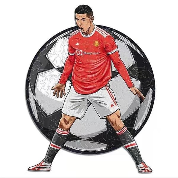 Puslespill i tre Messi for barn Cristiano Ronaldo A4