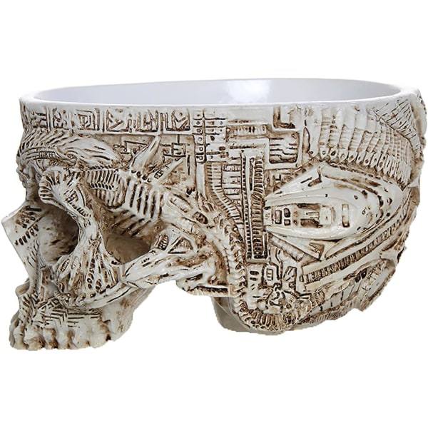 IG Skull Planter udskårne hjerter skelet blomsterpotter have