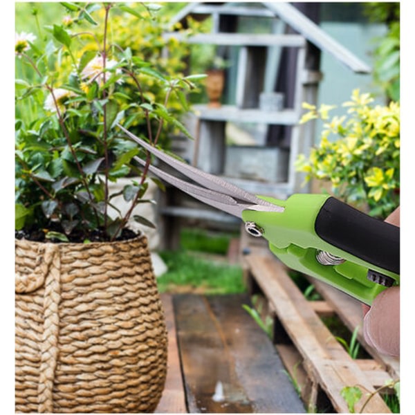 IC Håndbeskærere til Bonsai, Højpræcision Havebeskærere med Buet Blad og Rustfrit Stål