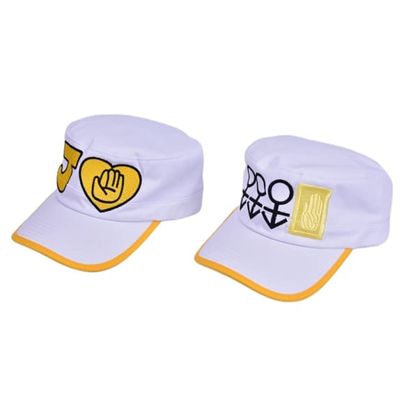 IC Stilig Kujo Jotaro Army Militær JOJO Caps Lue P2