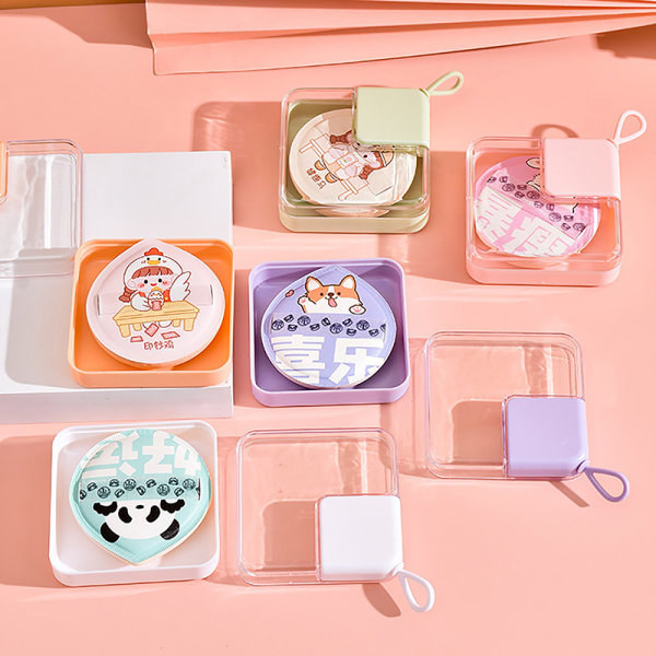 Makeup Tørrestativ Pudderholder Ægblander Blender Puff Pink