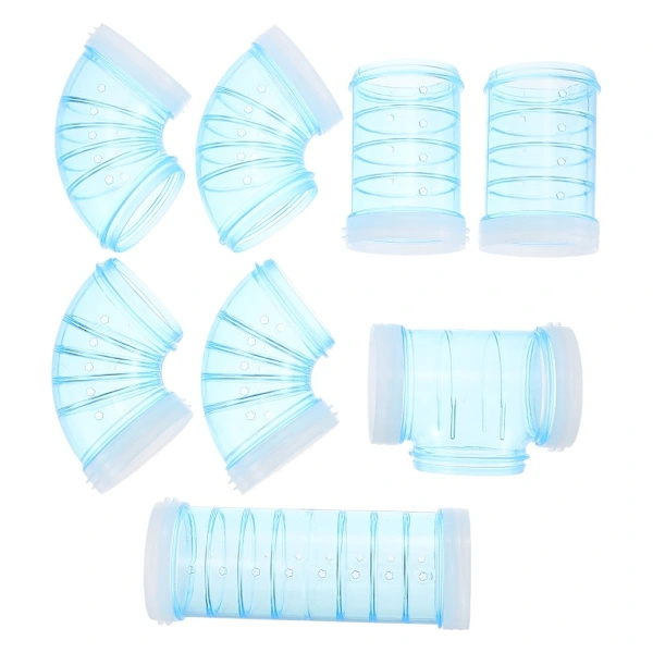 DIY Labyrinth Connection External Cage Tunnel Extendable Hamster Tubes Small Animals