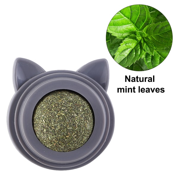 3st Catnip Ball Ekologisk kattboll Kattmynta leksak Interaktiv kattleksak