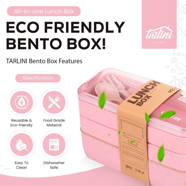 IC CNE TARLINI Bentobox Lunchlåda - Bärbar Micro