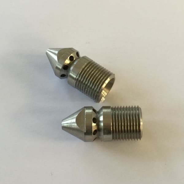 IC High-pressure cleaner drain/sewer cleaning nozzle 9 Jet 3/8\"