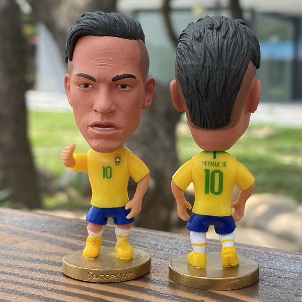 Fotballfan-bobblehead Real Madrid Cairo Levan modell Neymar