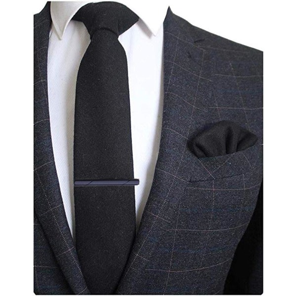 5 st Slipsklämmor for mænd Sæt for almindelige slipsar Slips Bröllop Business slipsnålsklämmor