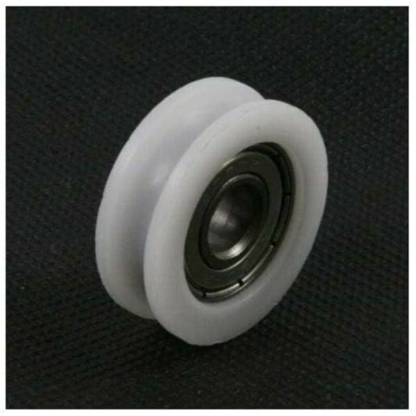 10 st U Plast Nylon Inbäddade 608 Spårkullager 8 30 10mm Styrrulle