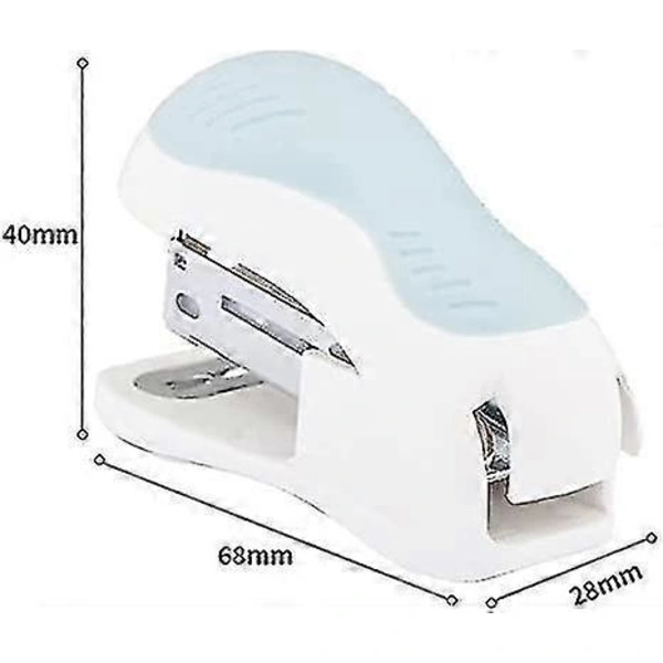 Mini Stapler Light Blue, Gift for Students or Office Use
