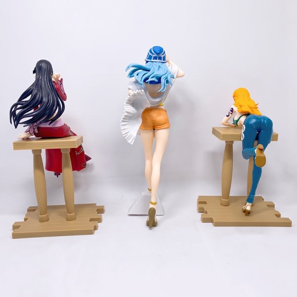 IC One Piece GK Pirate Empress Boa Hancock Figures Anime Girl Seat 3#