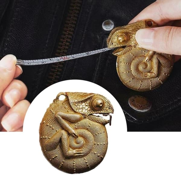 IC Chameleon Kätevä Messinkinen Metrinen Mittanauha