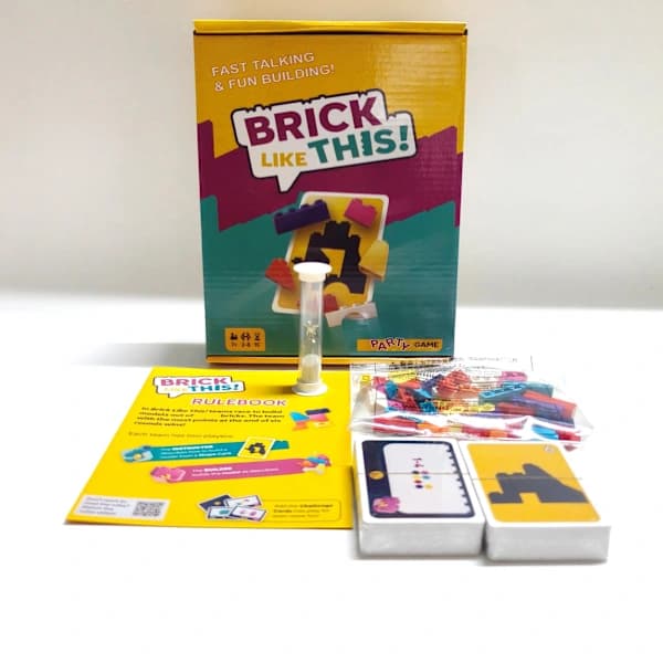 Brick Like This! Familjeträff: Interaktiivinen korttipeli vanhemmille ja lapsille