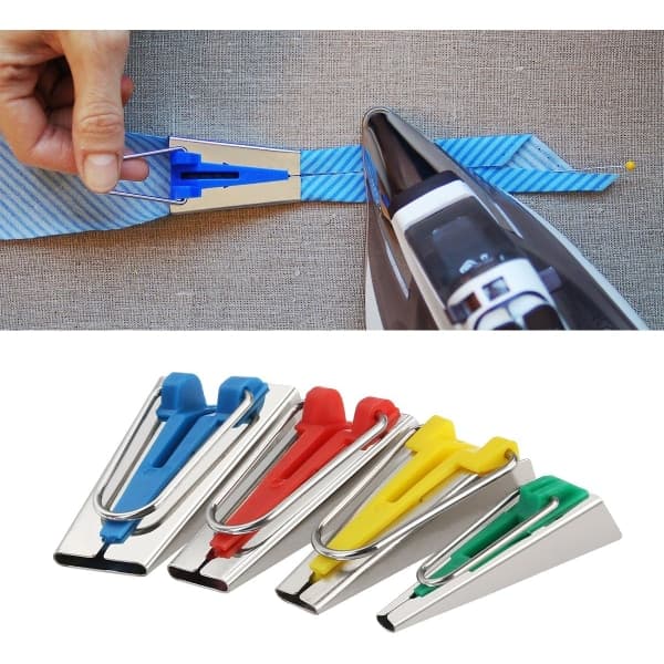 IC Bias Tape Maker Sybehör Bias Tape Tool Rustfritt stål