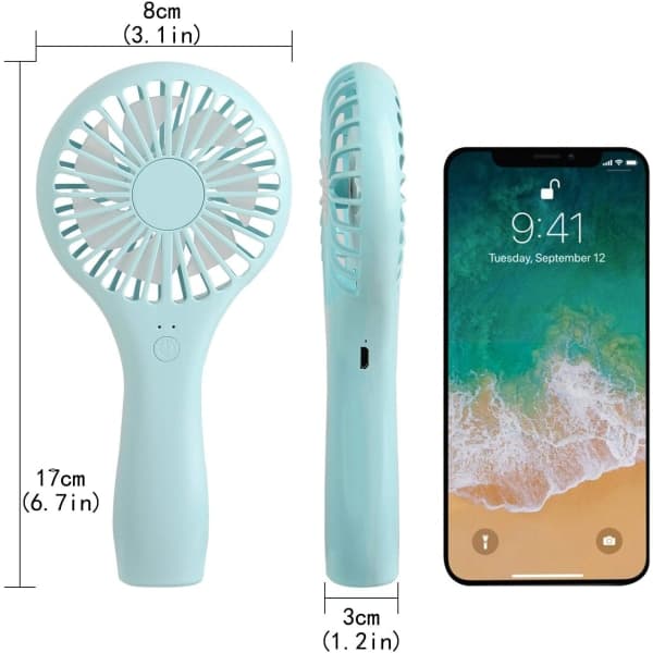 IC Lollipop Mini-tuuletin - Bluehome vitvaror