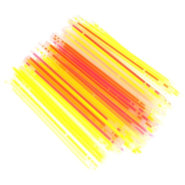 IC 100-pack Glowsticks armband självlysande multifärg