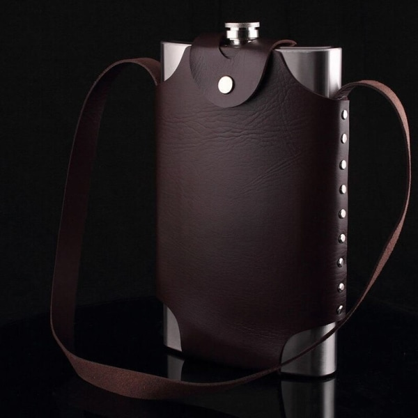 64OZ Bärbar Flagon Vinkruka med stor kapacitet utomhus