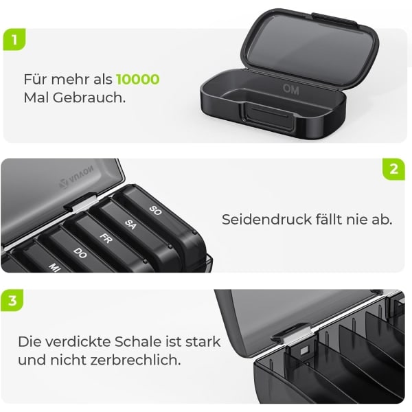 Chill Pill Device Handhållen Ergonomisk Sömnstödsmaskin Förbättra Sömn Relief Svart