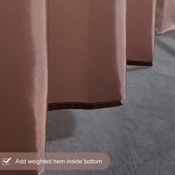 Smal dusjforheng - Muggresistent og vannavstøtende - 1 stk - Hvit - Polyester - 90x180