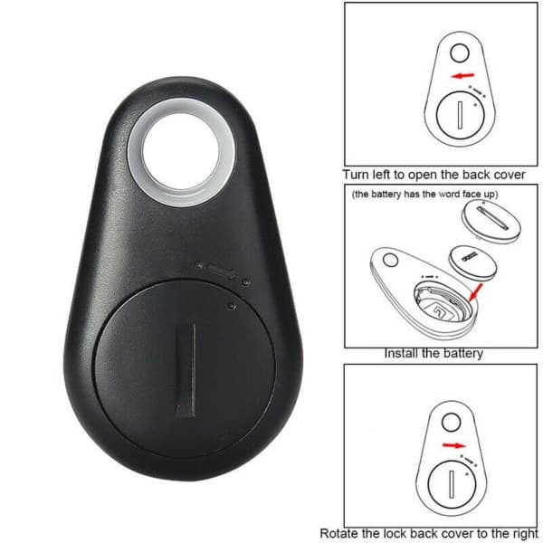 IC NOE 2 stk. Smart Bluetooth Locator Trådløs Anti-Loss Al