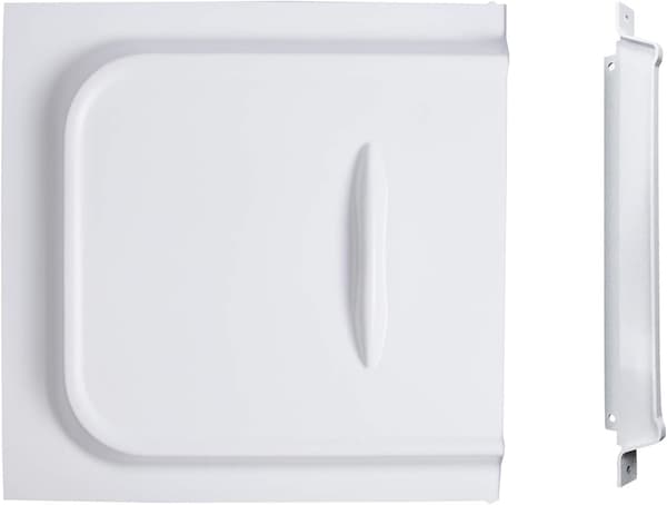 Bobilsmyggnettdør skyvepanel - 30,5 cm - hvit - med stopper