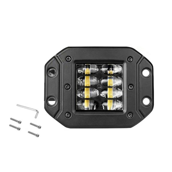IC 1. sukupolven upotettu 5 tuuman 24W8 peite suuri sumuvalo musta