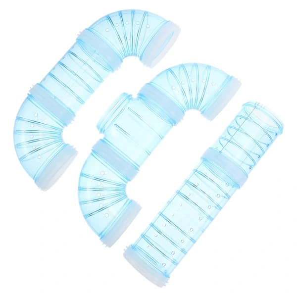 DIY Labyrinth Connection External Cage Tunnel Extendable Hamster Tubes Small Animals
