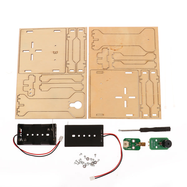 IC DIY Infrarött Larm STEM Leksaker Teknik Vetenskap Experimentell Kit