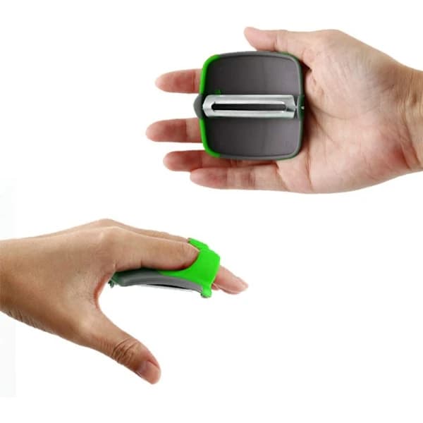 Finger Potato Peeler - Simple and Efficient Red 1-Pack 1-Pack