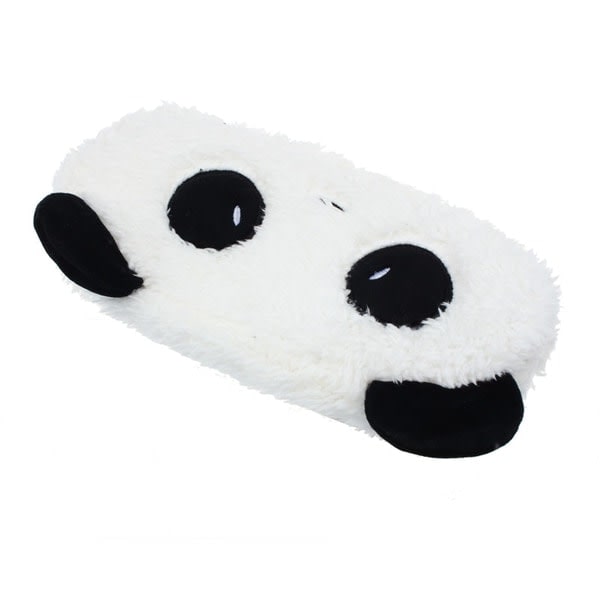 IC Söt plysch panda pennfodral vit