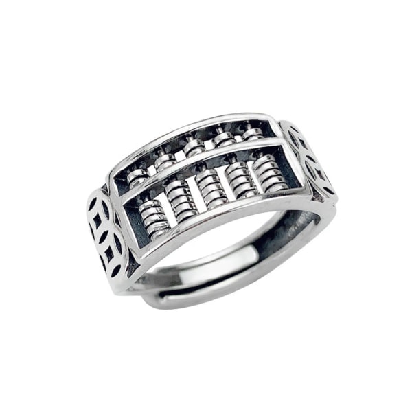 IC Justerbar Öppen Abacus Ring Personlig Öppen Ring