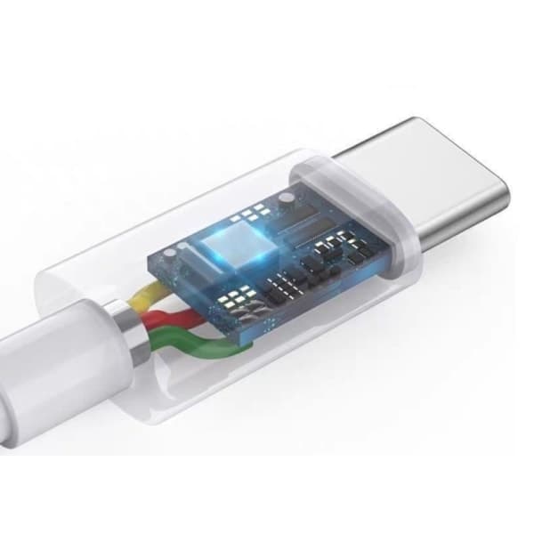 IC 2-napainen USB-C - 3,5 mm -sovitin Samsung S20 S21 S22 Valkoinen